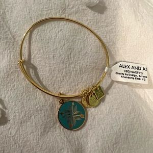 Alex and Ani Arrows of Friendship Charm Bangle